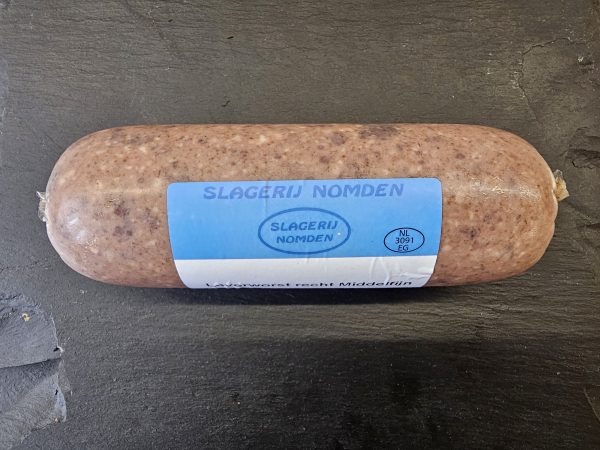 Leverworst staaf recht